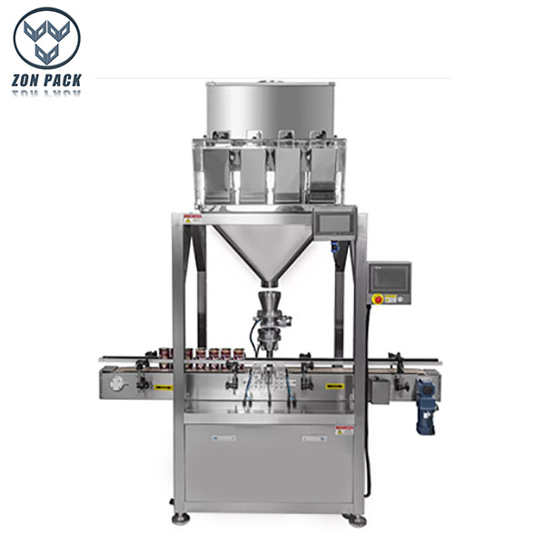 ZH-BC  Packing System with 4 Heads  Linear Weigher