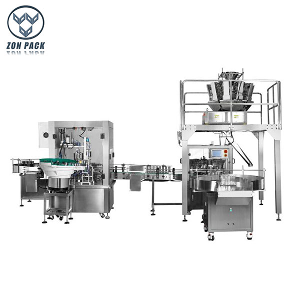 ZH-BC Rotary Bottle Filling and Packing System 