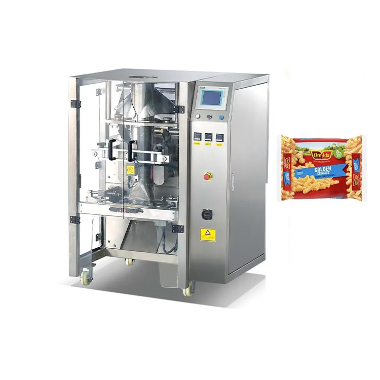Multi-function vertical 520 french fries packaging machine food packaging machine