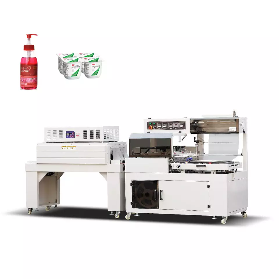 Shrink wrapping machines bag sealing and cutting packing machine