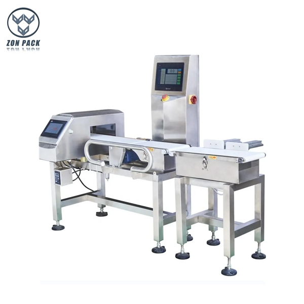 High Accuracy check weigher and metal detector combination machine