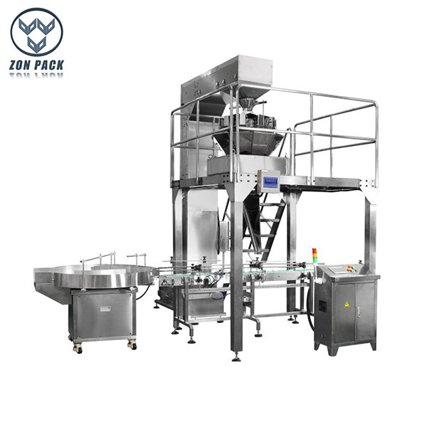 ZH-BC  Can Filling and Packing System with Multi-head Weigher