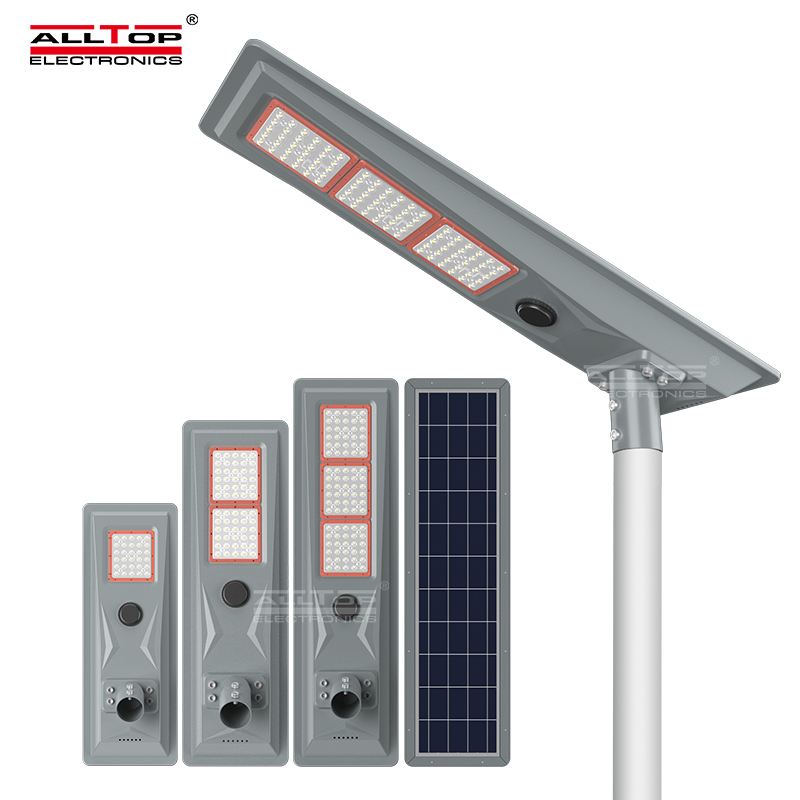 Energy-efficient Solar LED Street Light for Illuminating Streets and Walkways