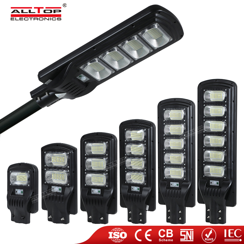  Alltop Factory Price Waterproof IP65 All In One Solar Street Light