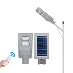 PowerPro 60 Watt Pole Mounted Solar Powered LED Street Light - Battery Pete
