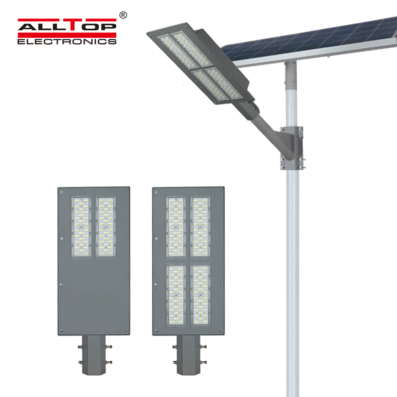  Alltop 90W 180W Led All In Two Solar Street Light 90 180 Watt Solar Street Lamp