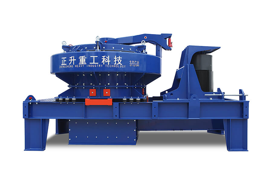  ZS high efficiency centrifugal impactive sand making machine