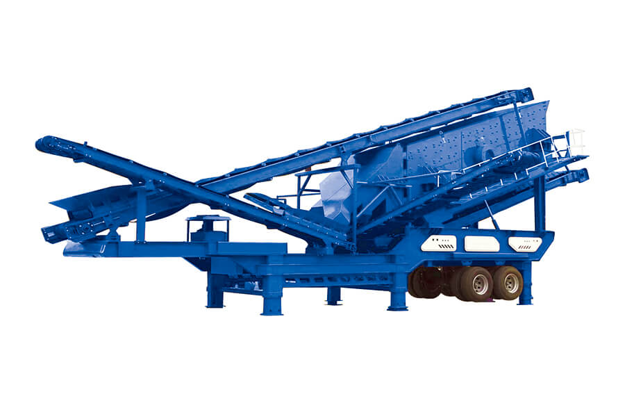 Mobile/Portable Screening Plant(Tire)