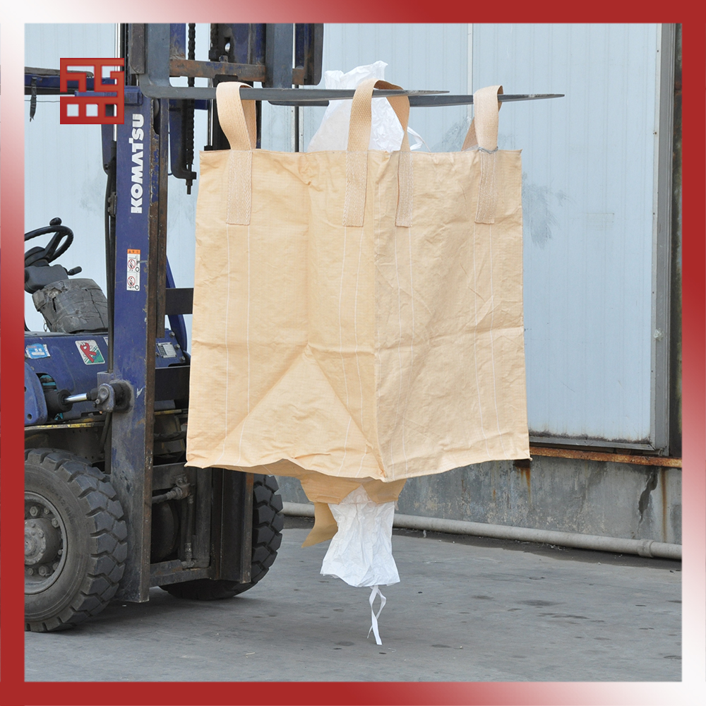 Jumbo bag/FIBC bag/Big bag/Ton bag/Container Bag With 4 Cross Corner Loops