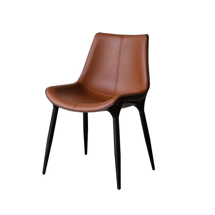 Stylish Black Leather Living Room Chair - Get the Perfect Accent for Your Space