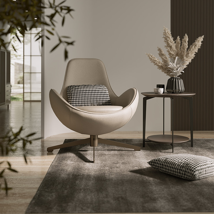  Modern Luxury lounge Swivel Accent Chair