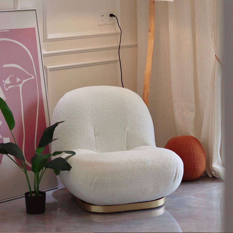 nordic fabric cafe sofa gubi furniture lounge chair