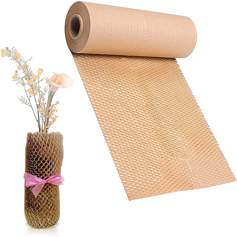 Honeycomb Packing Paper Wrap Recycled Cushion Wrapping Roll