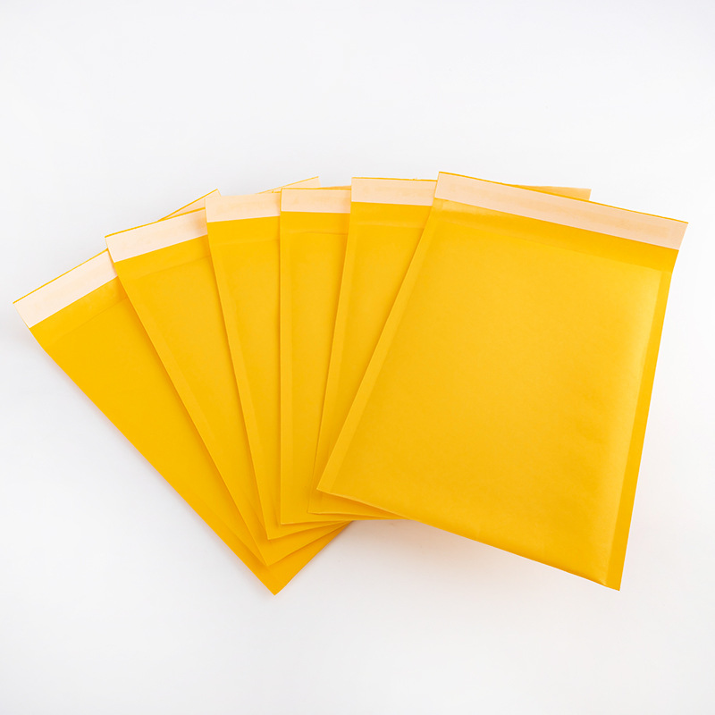 Yellow Paper Padded Envelope Kraft Bubble Mailers 
