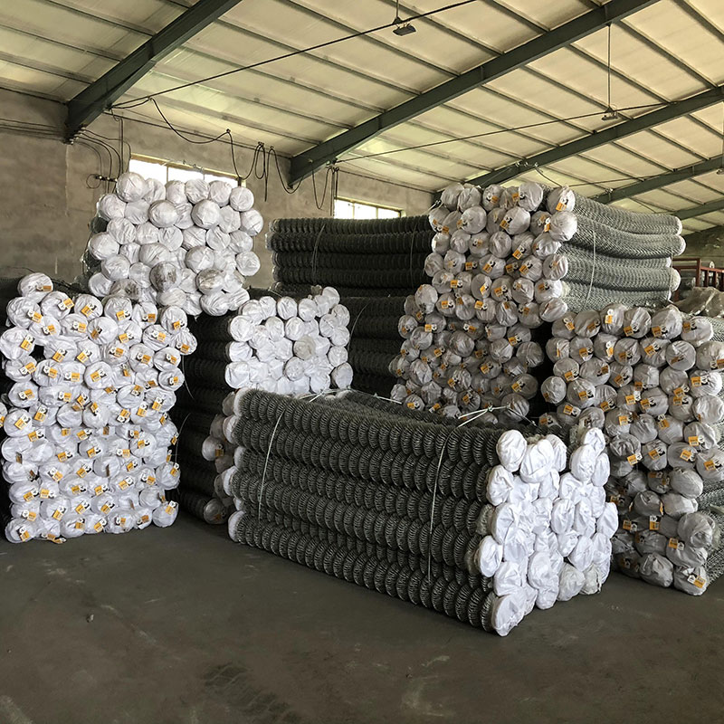Hot dipped galvanized chain link mesh